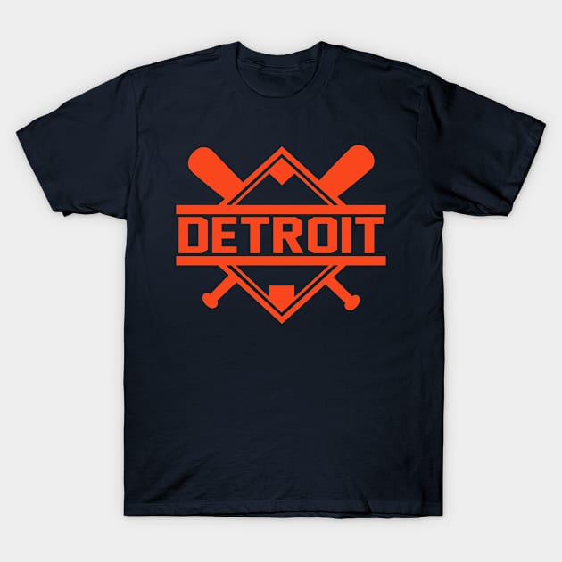 Detroit Diamond T-Shirt by CasualGraphic